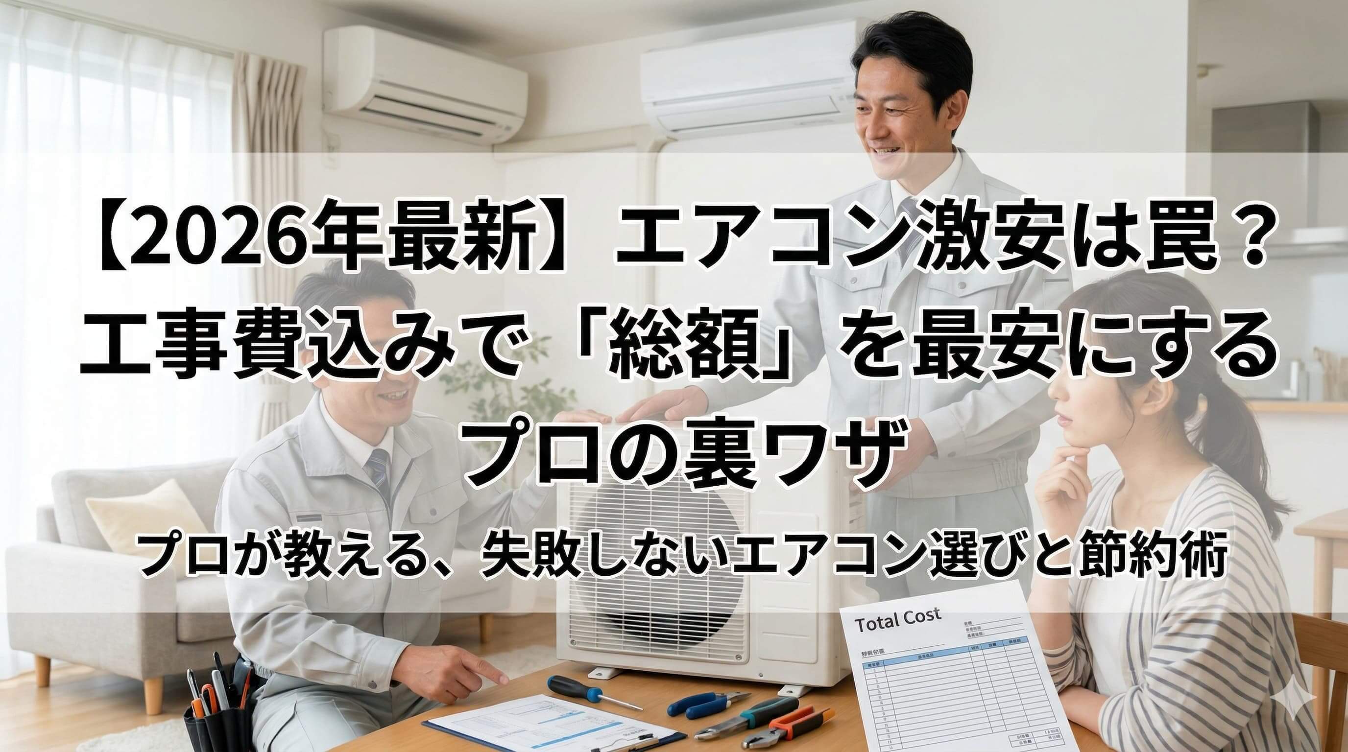 【2026年最新】エアコン激安は罠？