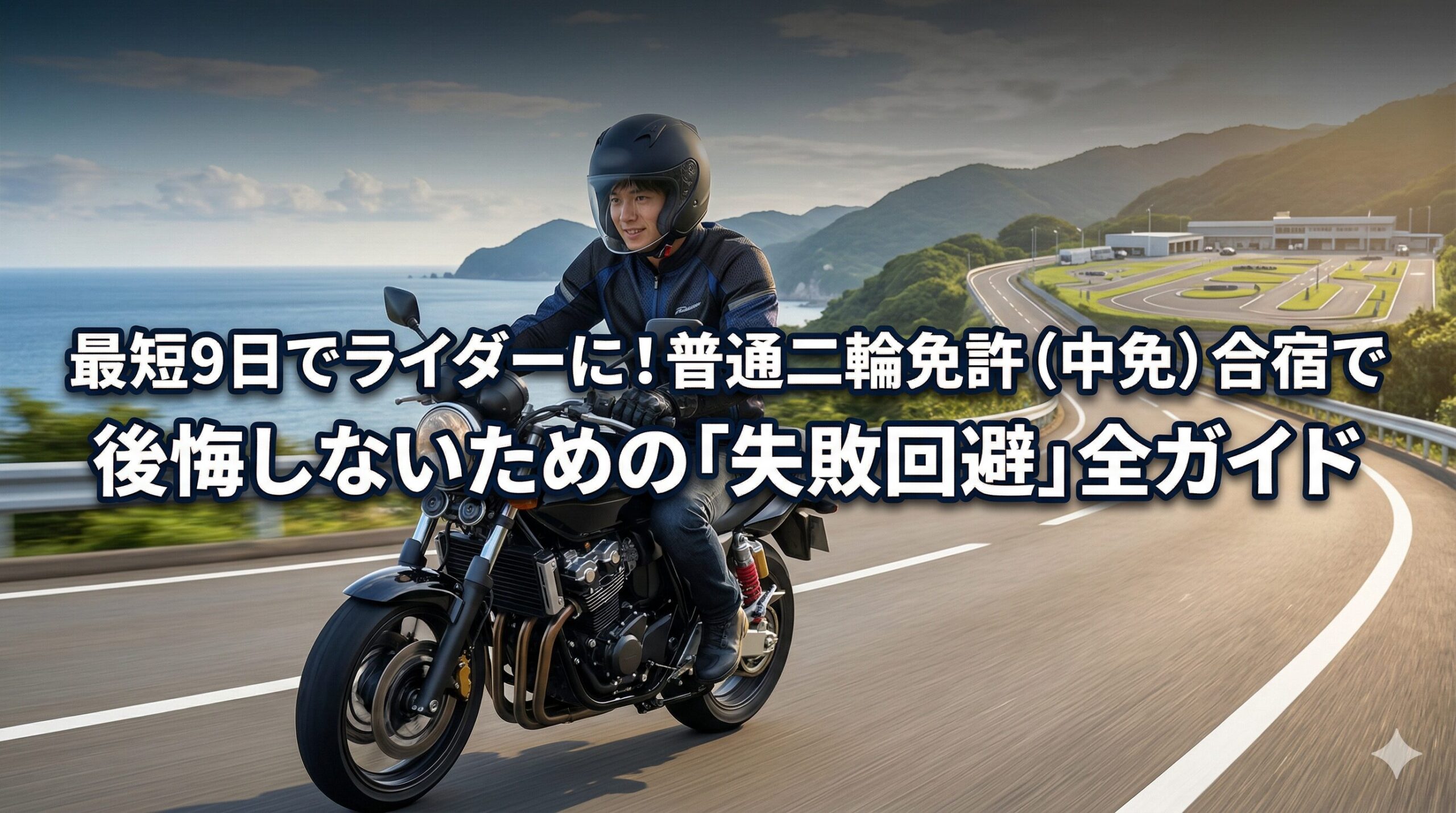 普通二輪免許（中免）合宿