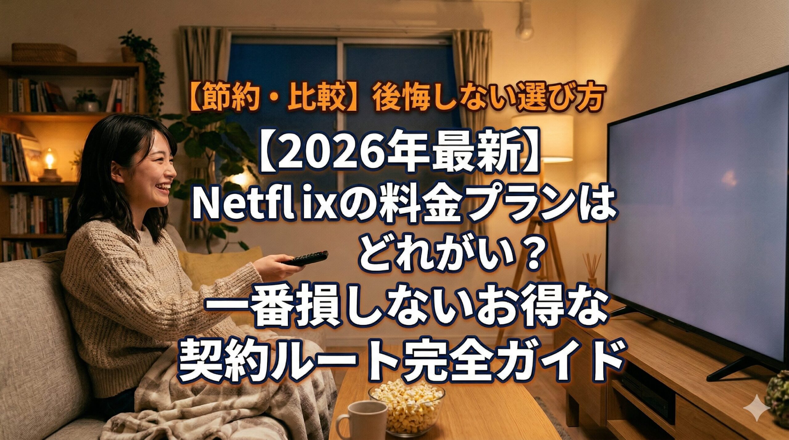 【2026年最新】Netflixの料金プランはどれがいい