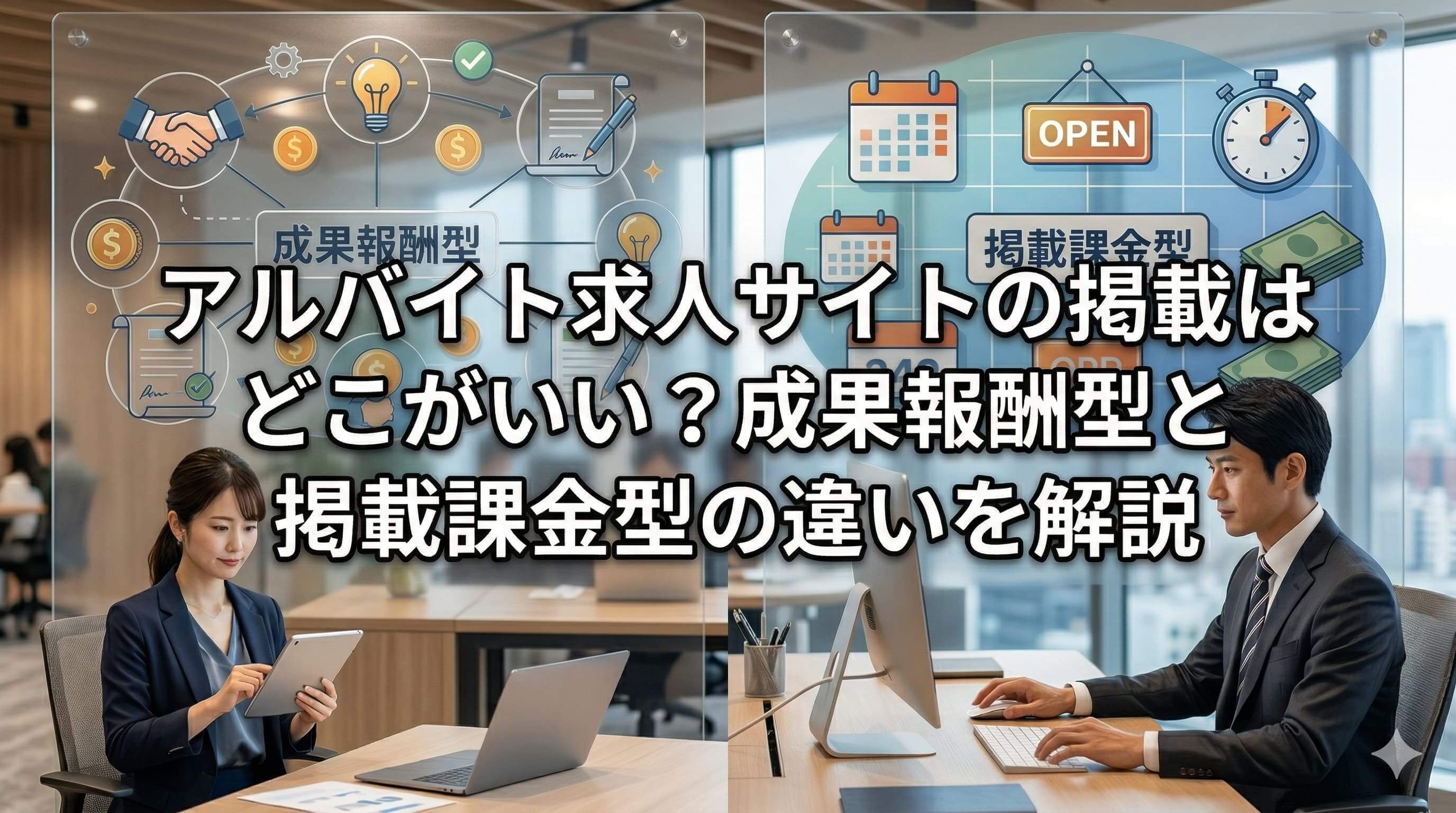 アルバイト求人サイトの掲載はどこがいい？