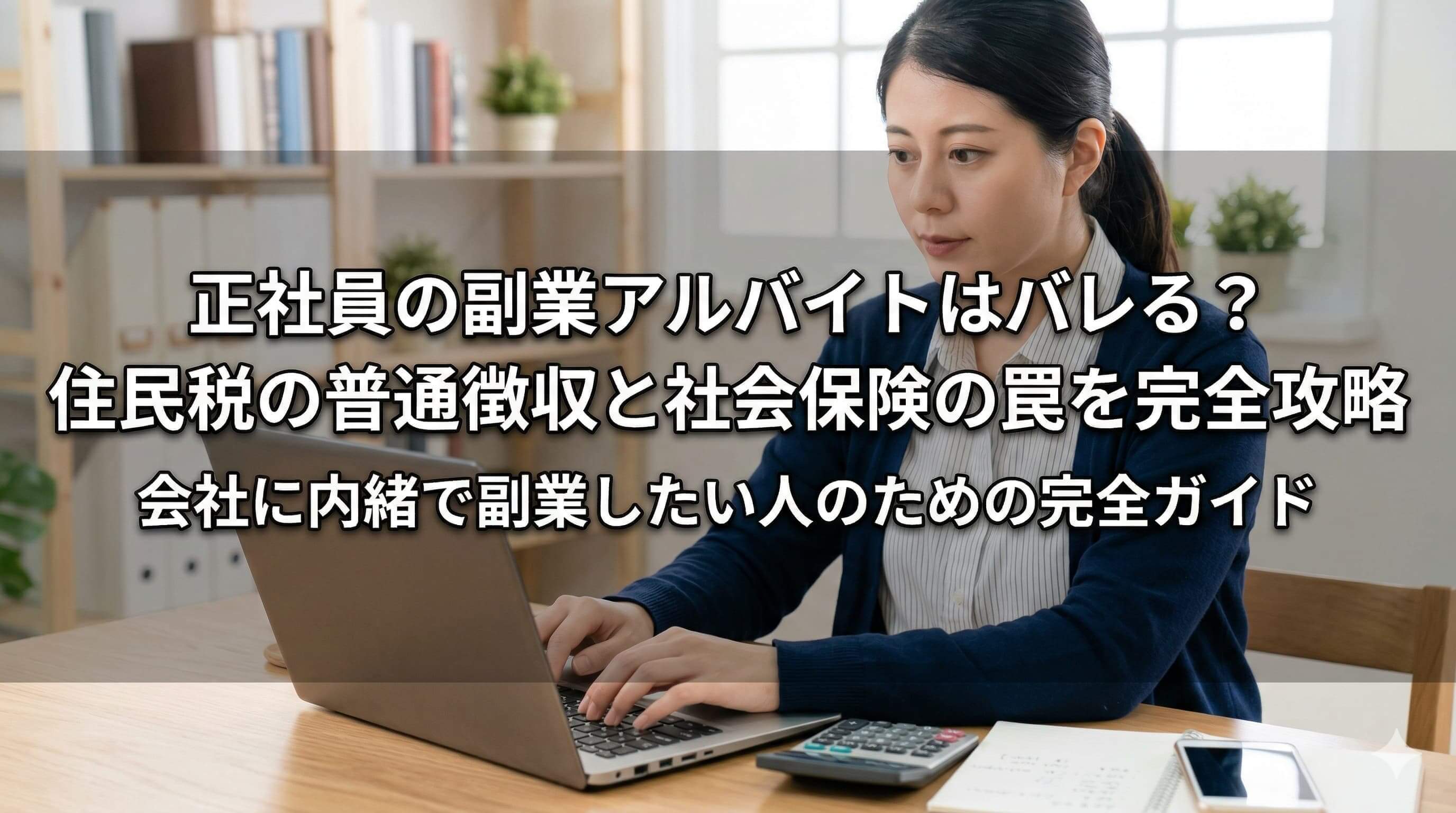正社員の副業アルバイトはバレる？