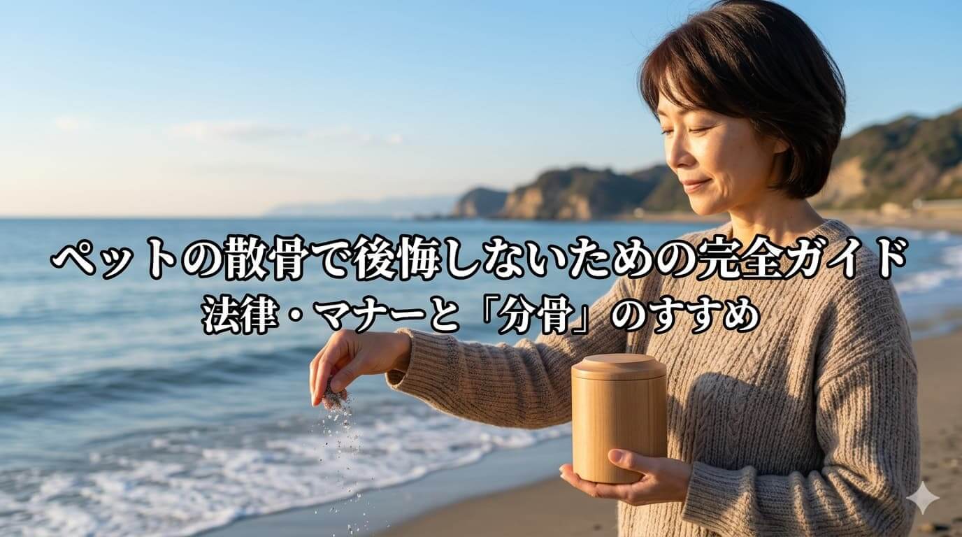 ペットの散骨で後悔しないための完全ガイド
