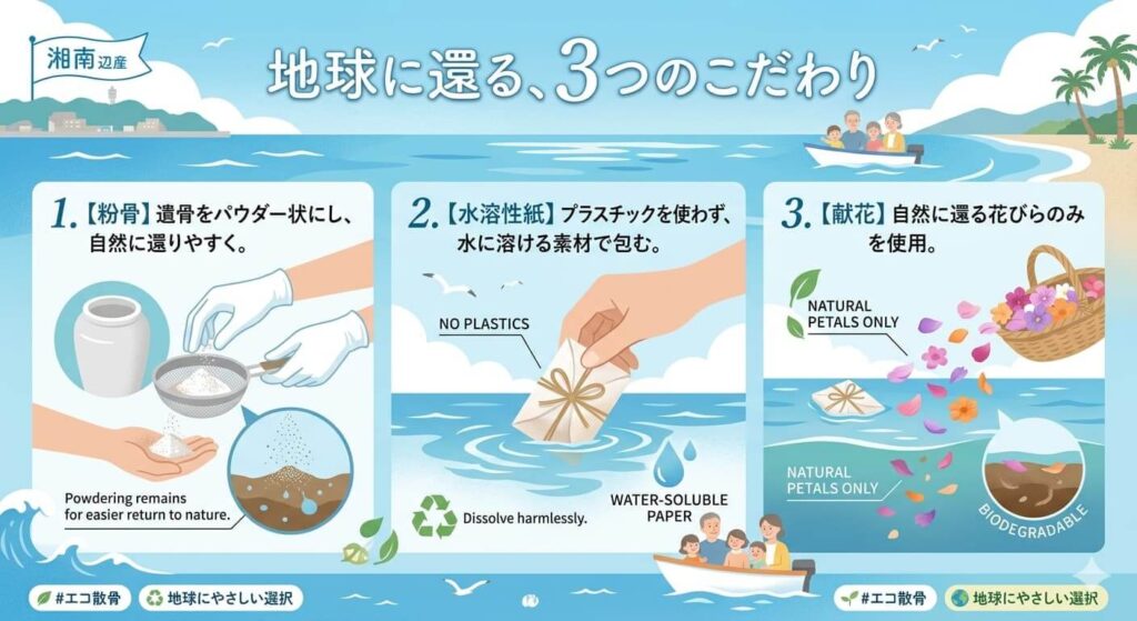 オーシャンズの環境配慮サイクル