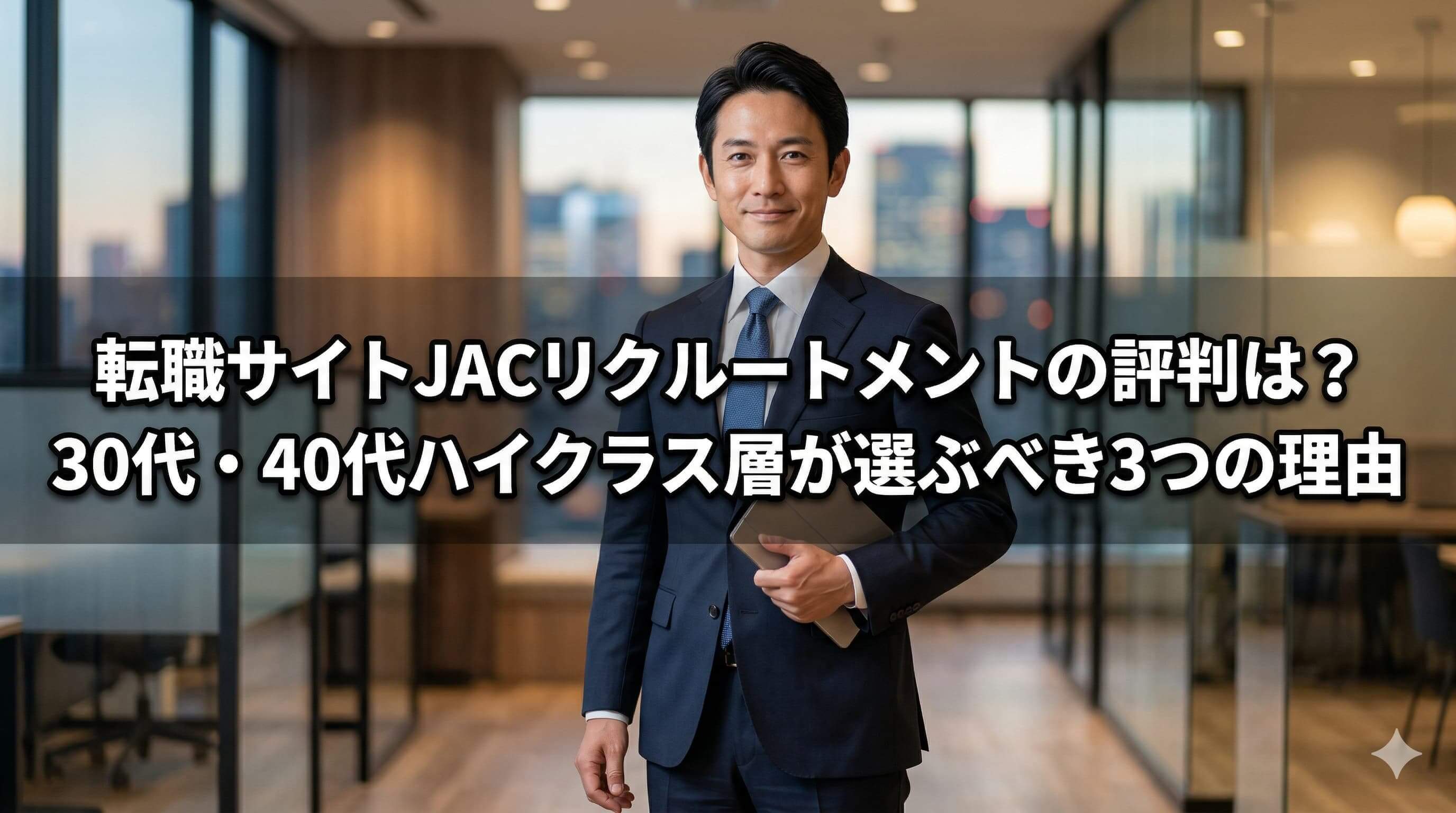 転職サイトJACリクルートメントの評判は？