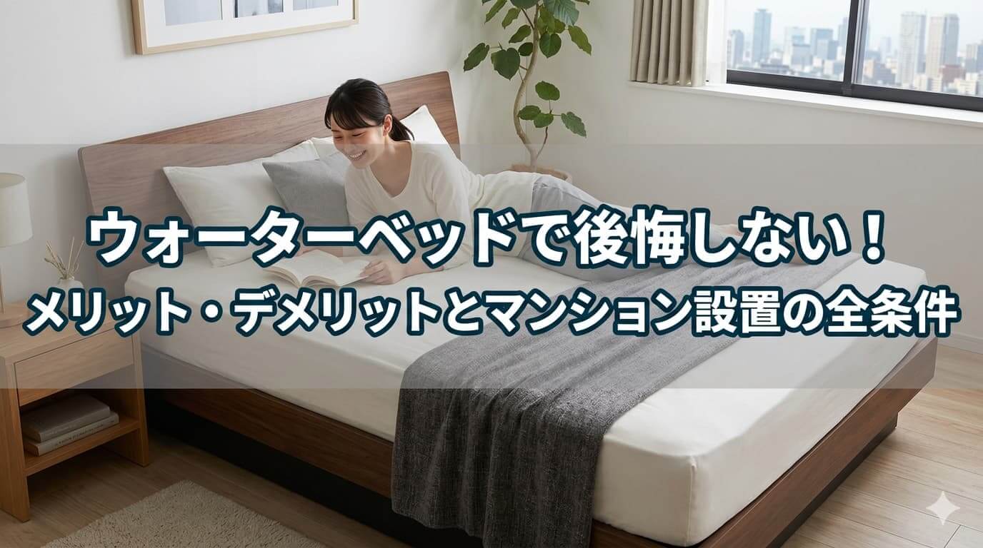 ウォーターベッドで後悔しない！