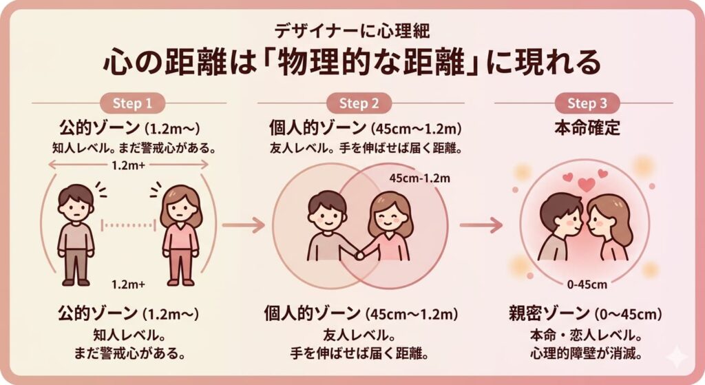 心理学で見る「本命確定」の距離感