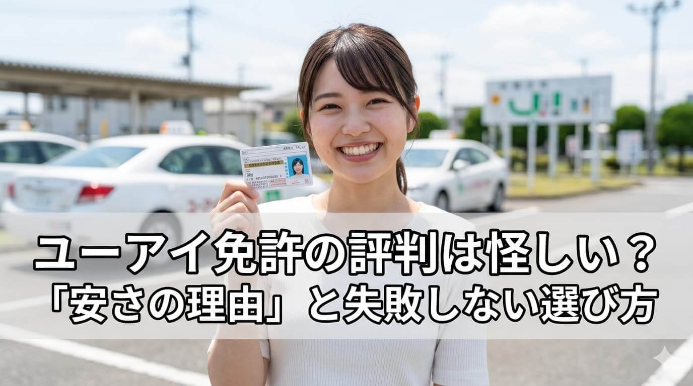 ユーアイ免許の評判は怪しい？