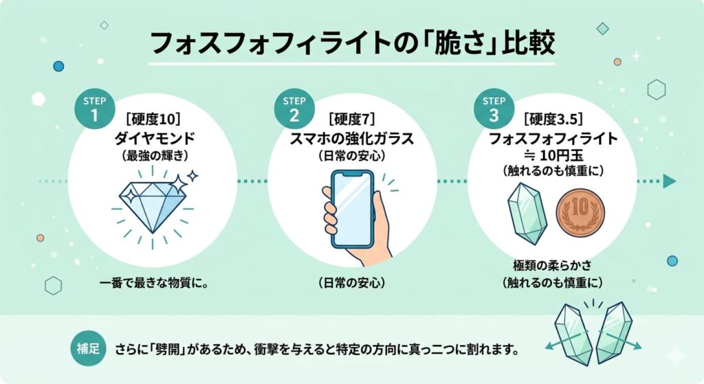 硬度と劈開の視覚的理解