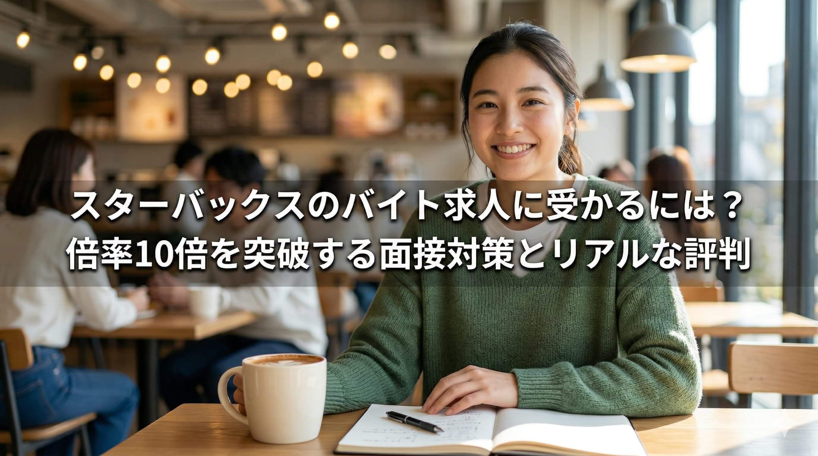 スターバックスのバイト求人に受かるには？