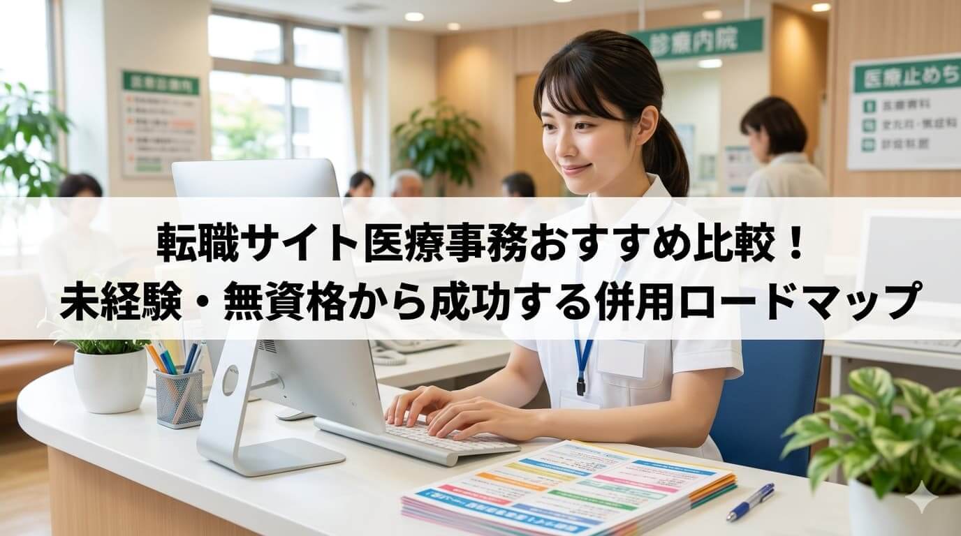 転職サイト医療事務おすすめ比較！