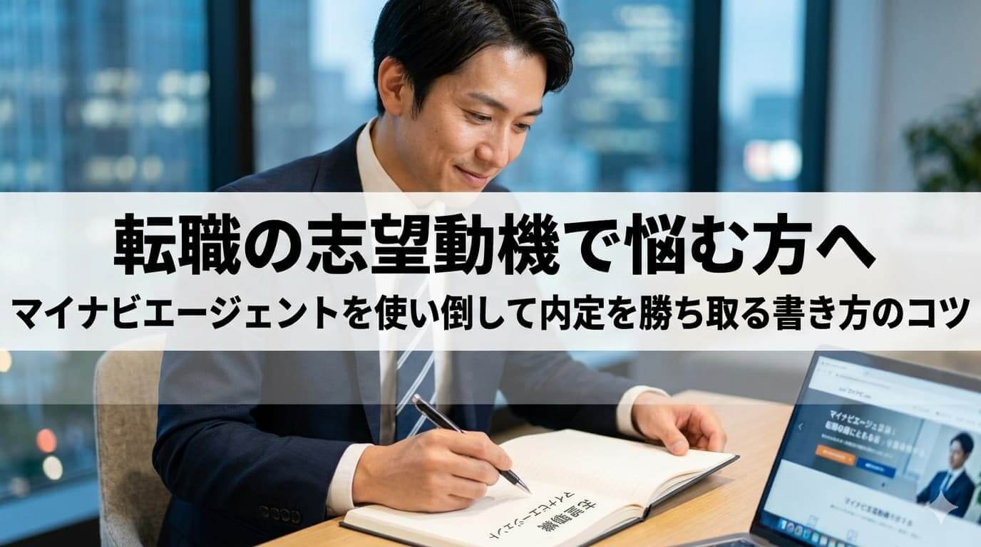 転職の志望動機で悩む方へ