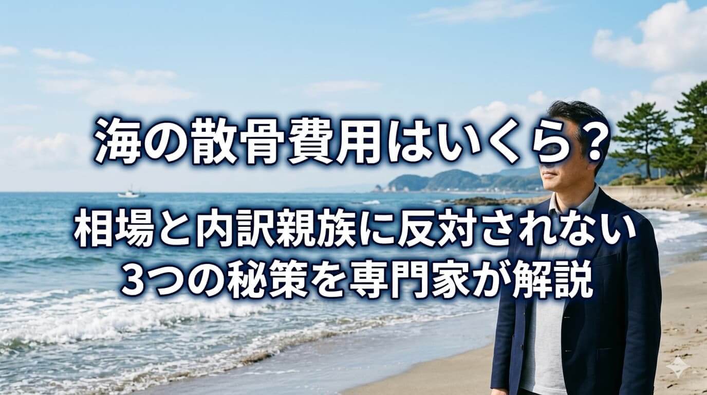 海の散骨費用はいくら？