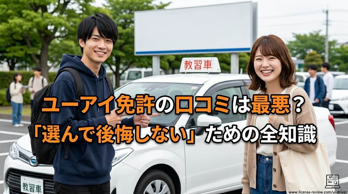 ユーアイ免許の口コミは最悪？