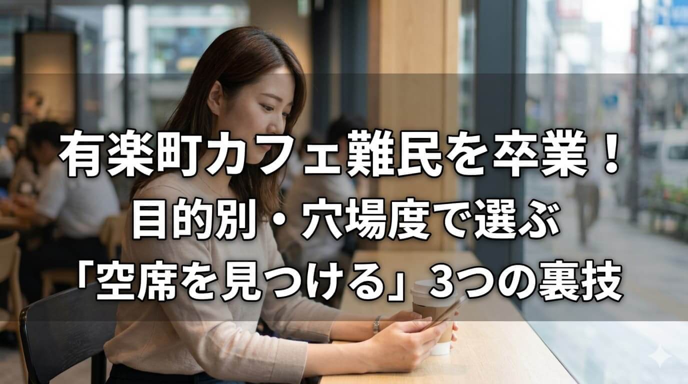 有楽町カフェ難民を卒業！