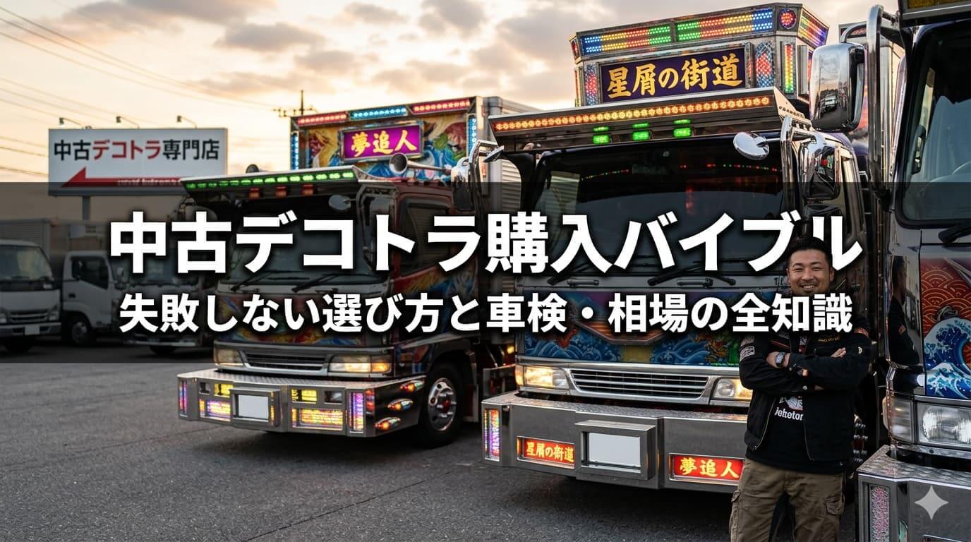 中古デコトラ購入バイブル