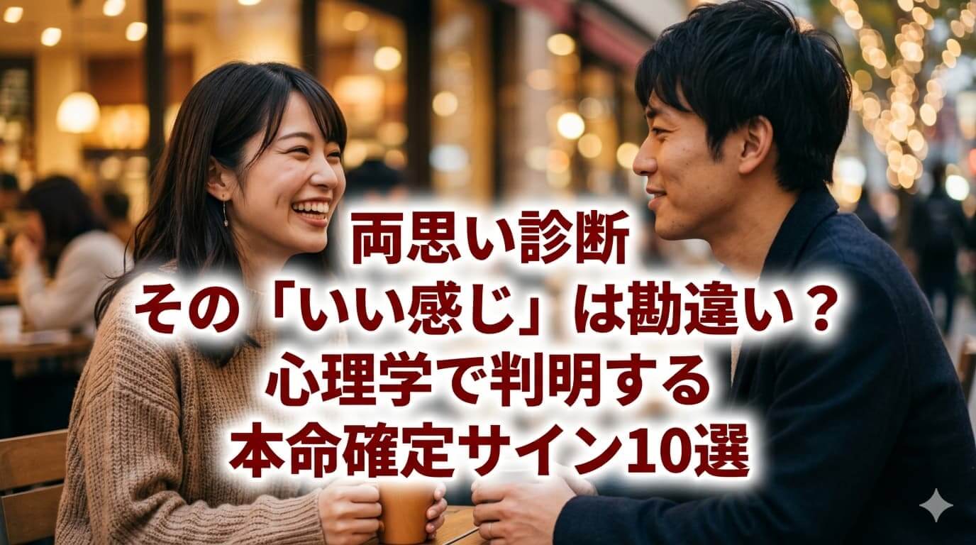 両思い診断その「いい感じ」は勘違い？