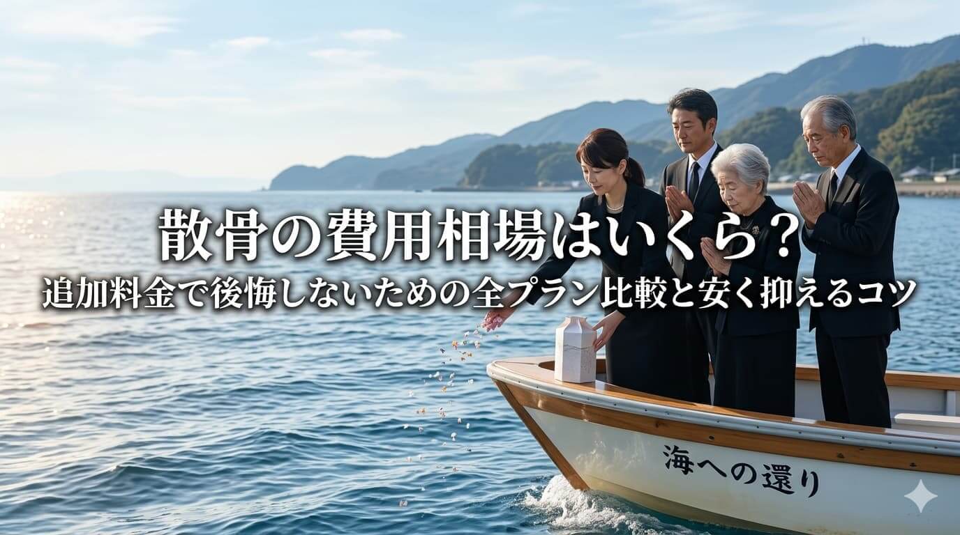 散骨の費用相場はいくら？