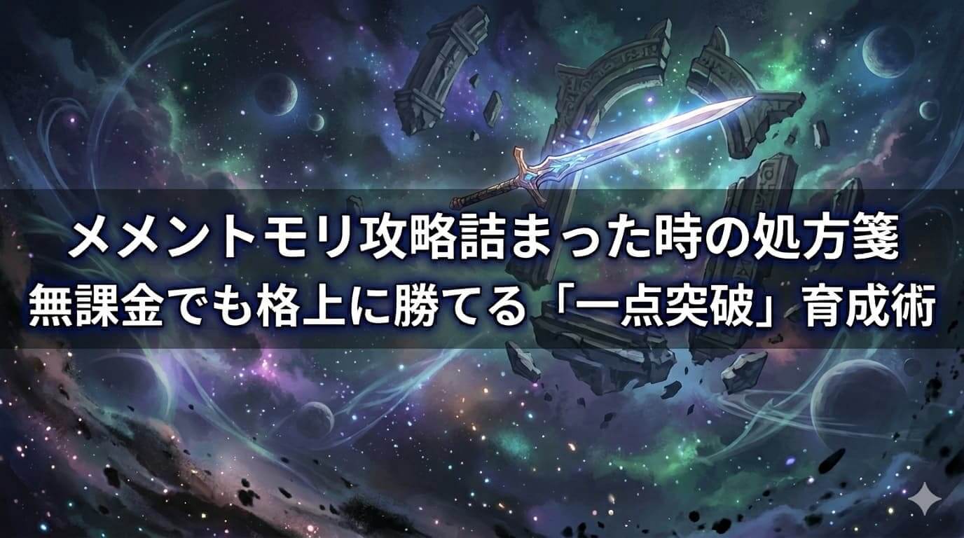 メメントモリ攻略詰まった時の処方箋