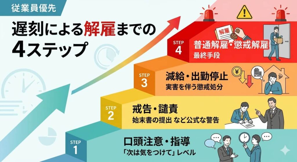 アルバイト解雇までの法的ステップ