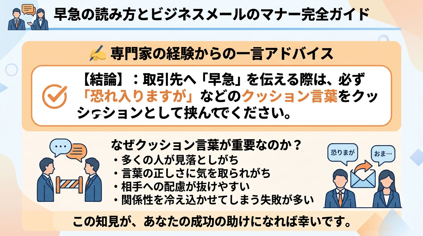早急の読み方とビジネスメールのマナー完全ガイドのインフォグラフィック1