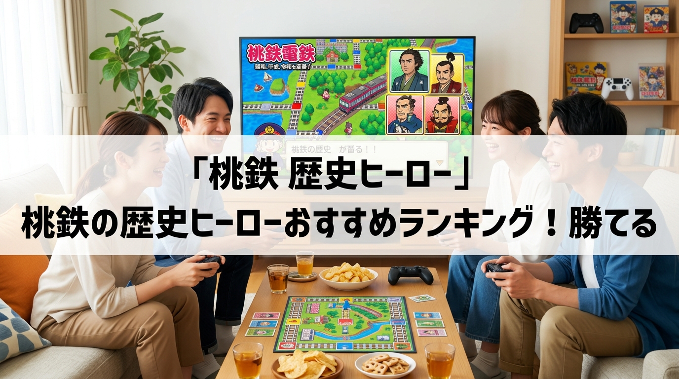 桃鉄 歴史ヒーロー｜桃鉄の歴史ヒーローおすすめランキング！勝てる
