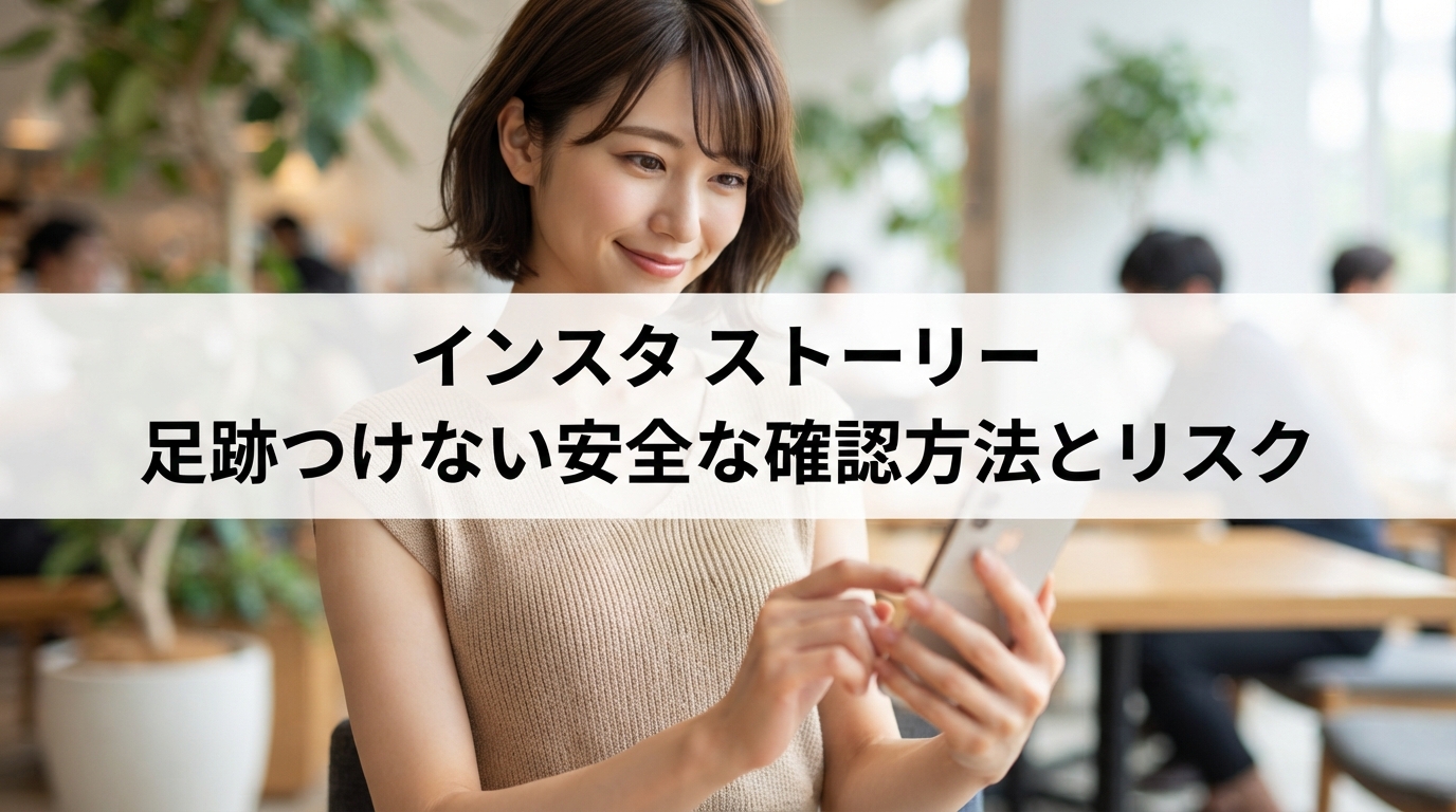 インスタ ストーリー 足跡つけない安全な確認方法とリスク