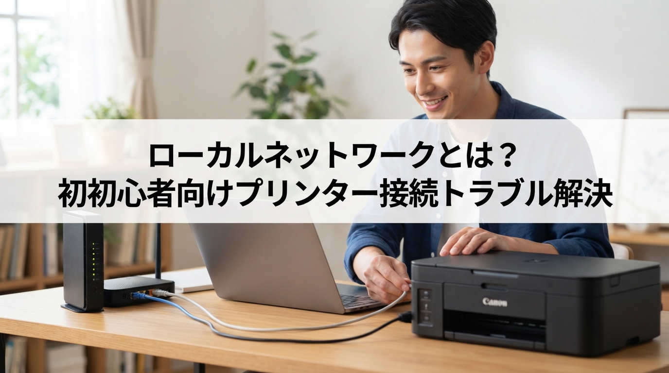 ローカルネットワークとは？初心者向けプリンター接続トラブル解決