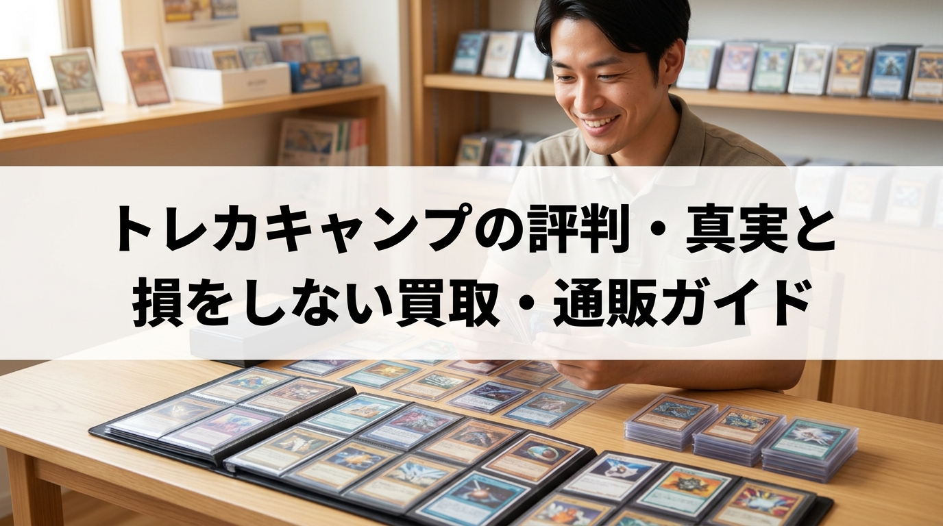 トレカキャンプの評判・真実と損をしない買取・通販ガイド
