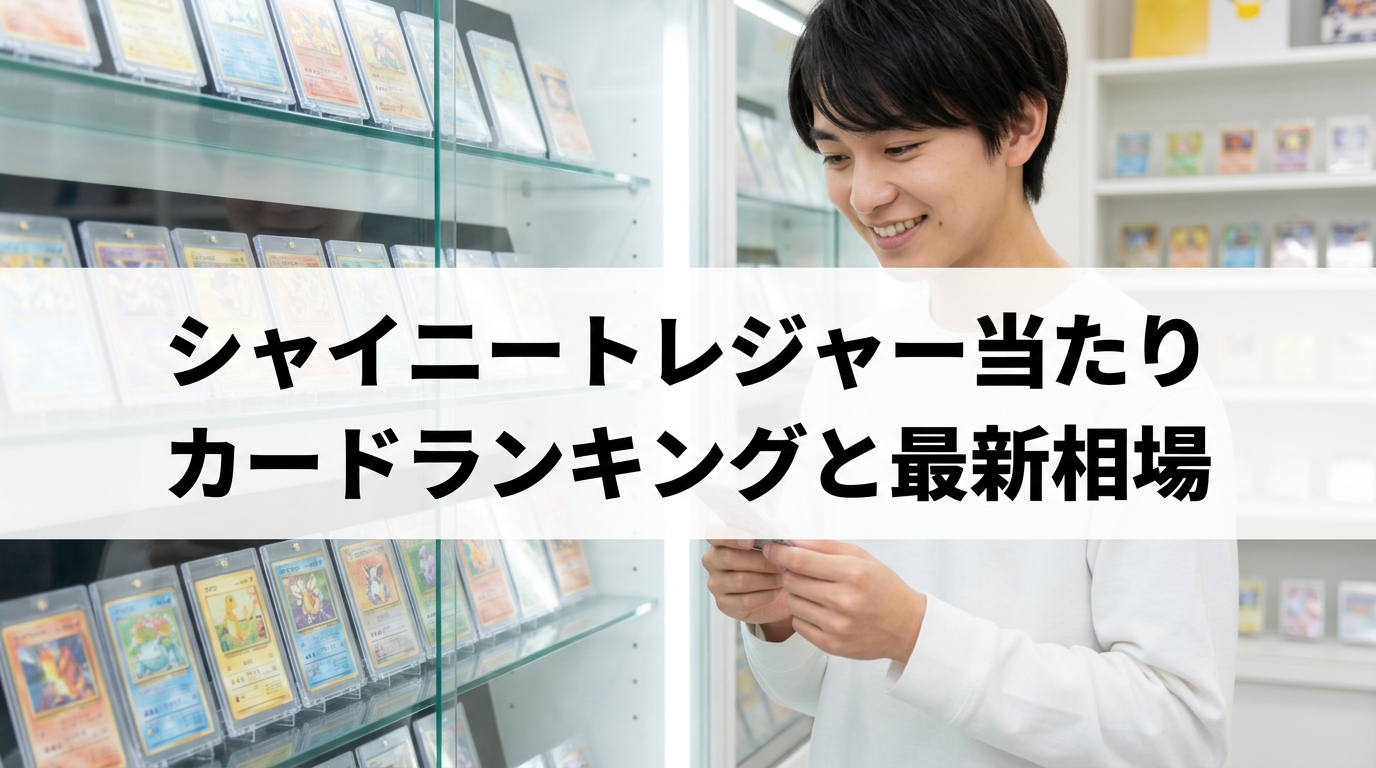 シャイニートレジャー当たりカードランキングと最新相場