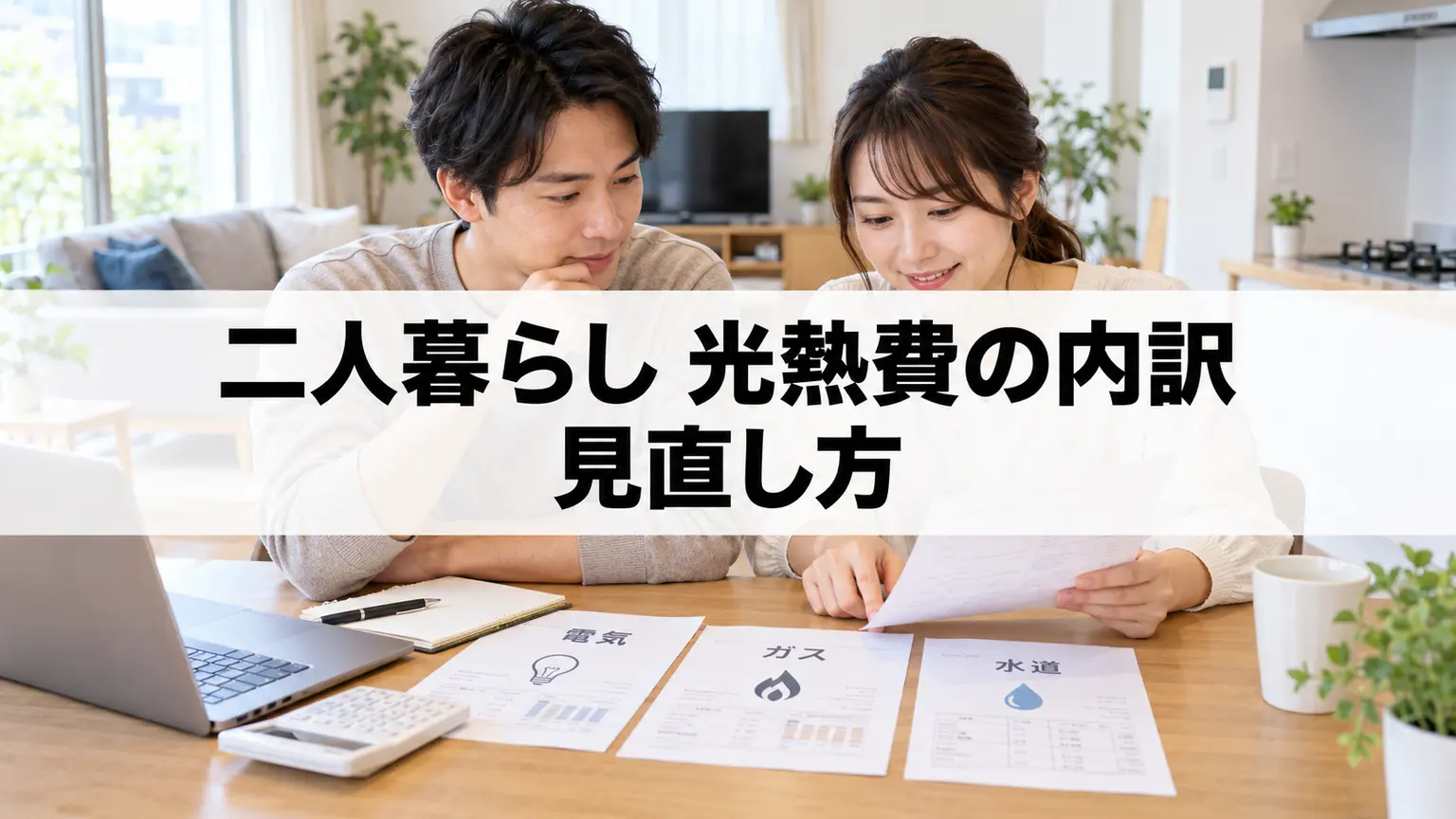 二人暮らし 光熱費の内訳と見直し方