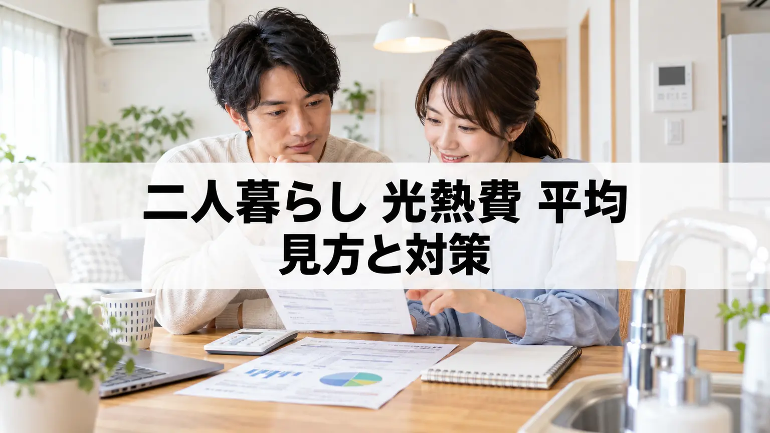 二人暮らし 光熱費 平均の見方と対策