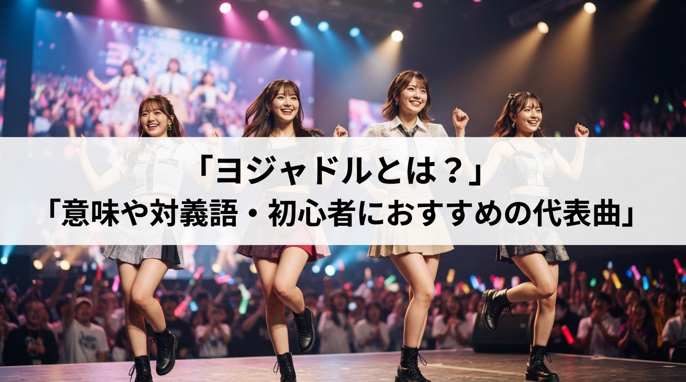 ヨジャドルとは？意味や対義語・初心者におすすめの代表曲