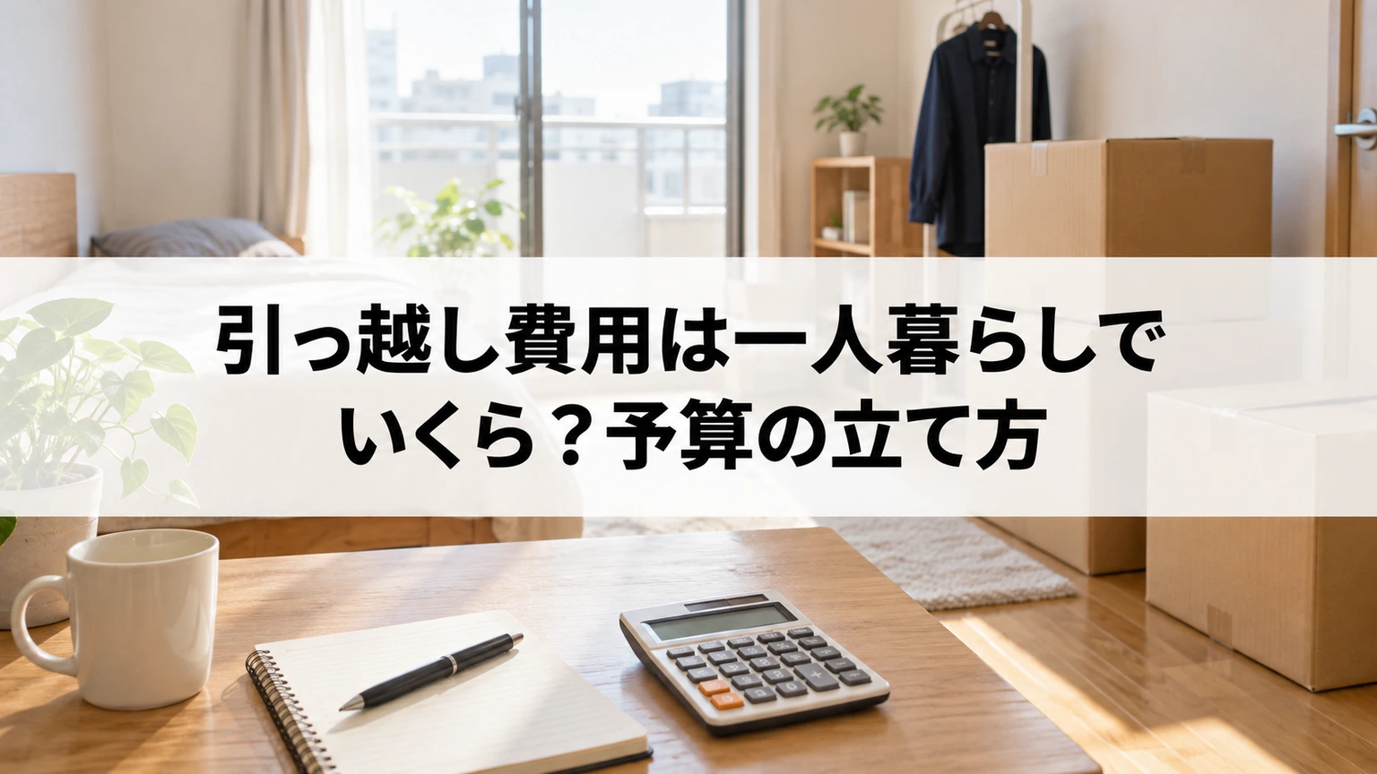 引っ越し費用は一人暮らしでいくら？予算の立て方