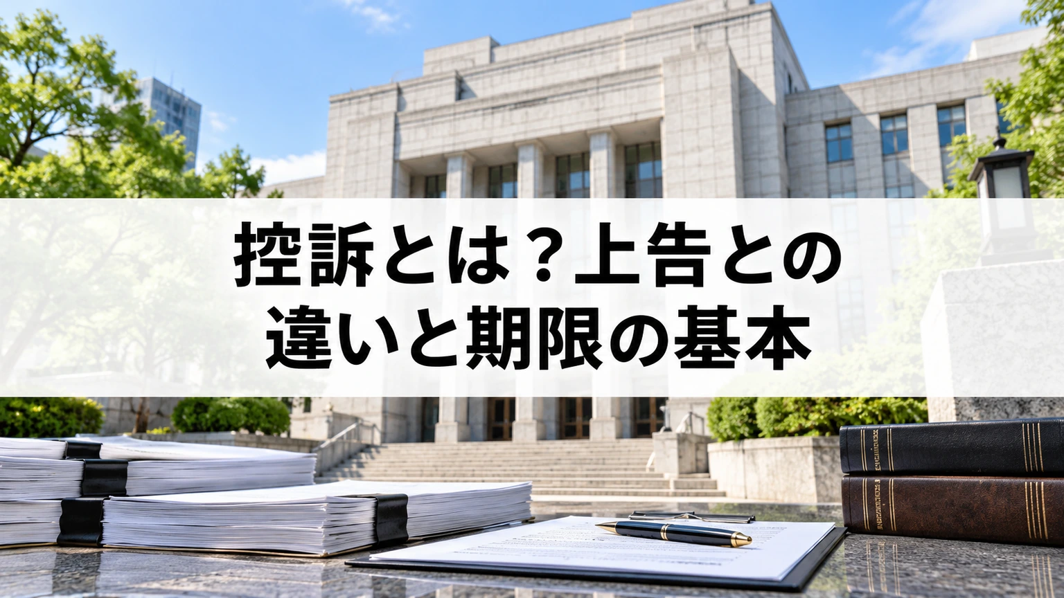 控訴とはのポイントを示す記事タイトル画像