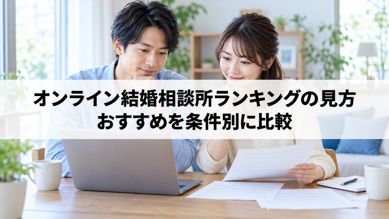 ノートパソコンで結婚相談所の料金と支援内容を比べる人